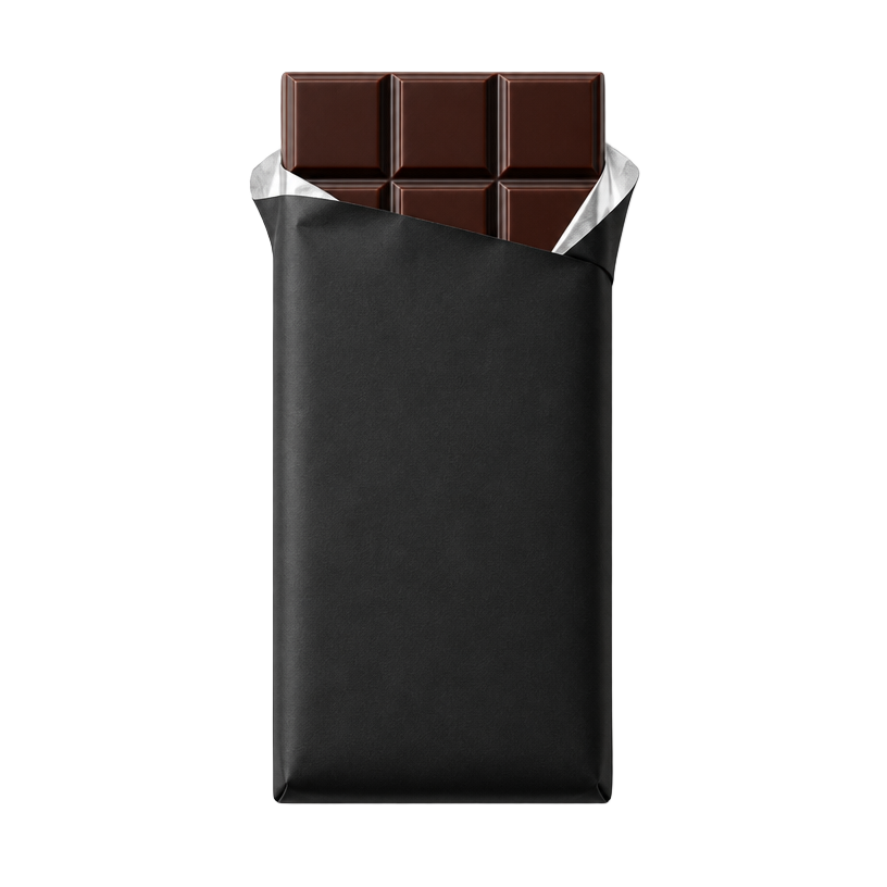 Dark chocolate bar