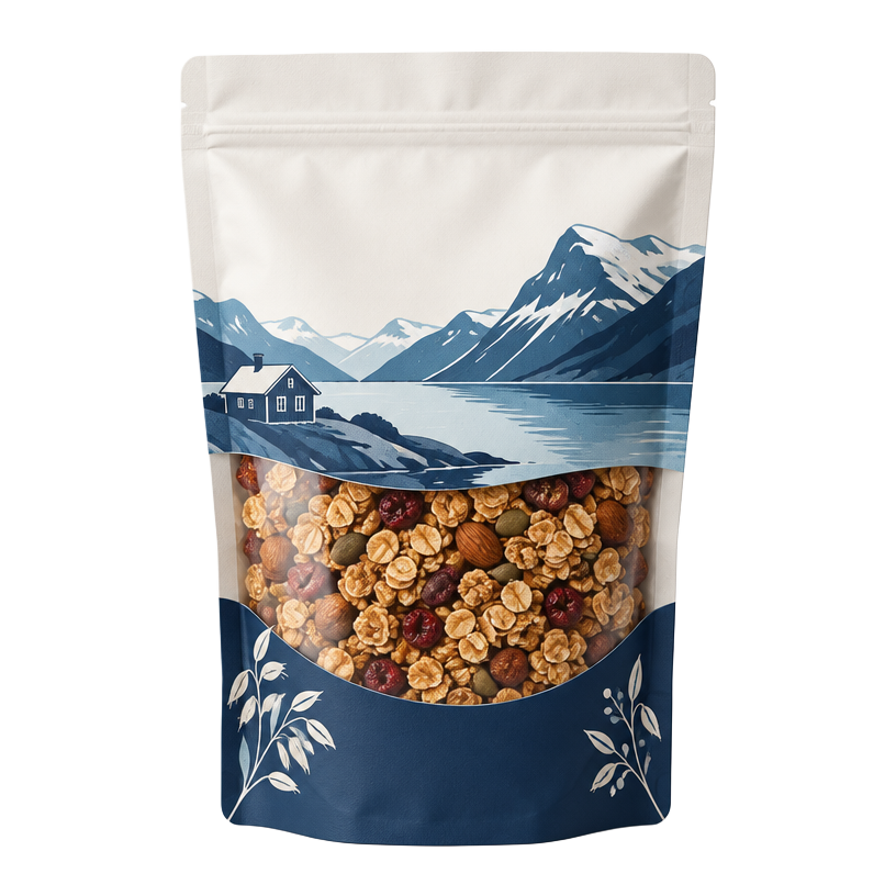 Nordic granola bag
